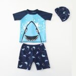 Maillot de bain garçon 3 pièces set de natation séchage rapide pour 3 à 10 ans - bleu marine - bleu marine ... Maillot de bain garçon 3 pièces set de natation séchage rapide pour 3 à 10 ans - bleu marine - bleu marine ...