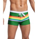 Maillot de bain homme boxer avec cordon de serrage rglable schage rapide confortable couleur contraste ...