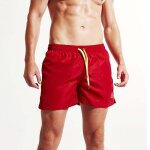 Maillot de bain homme t short de plage et sport - rouge