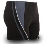 Maillot de bain homme - marque inconnue - taille xxxl - noir avec gris - polyester / spandex