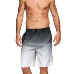 Maillot de bain homme de plage schage rapide - gris - taille asiatique