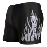 Maillots de bain homme � l - marque - mod�le - taille �lastique - polyester 80% - gris 2