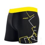 Maillot de bain hommes - xh324 - jaune - extrmement rsistant et confortable