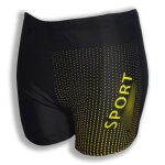 Maillot de bain hommes - xh326 - jaune - extrmement rsistant et confortable