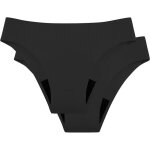 Maillot de bain menstruel - noir - 2pcs