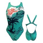 Maillot de bain de natation turbo surfer hawaii vert femme Maillot de bain de natation turbo surfer hawaii vert femme