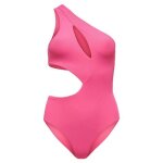 Maillot de bain - only - selena peekaboo - fandango pink - femme - rembourrage amovible
