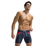 Maillot de bain - sports - short homme - bleu - taille lastique - respirant