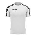 Maillot  bande givova poly - blanc - 4xl - homme - football