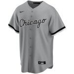 Maillot de baseball mlb chicago white sox nike replica road gris pour homme