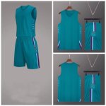 Maillot de basket enfant - adulte mixte sans manches - lac bleu Maillot de basket enfant - adulte mixte sans manches - lac bleu