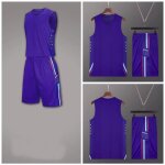 Maillot de basket enfant - adulte mixte sans manches - violet