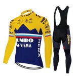 Maillot de cyclisme homme manches longue + cuissard à vélo ensemble de vêtement anti - uv respirant séchage ... Maillot de cyclisme homme manches longue + cuissard à vélo ensemble de vêtement anti - uv respirant séchage ...