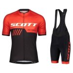 Maillot de cyclisme manches courtes - team pro - homme - rouge - respirant Maillot de cyclisme manches courtes - team pro - homme - rouge - respirant