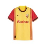 Maillot domicile enfant - rc lens - 2023 / 24 - jaune - 5 / 6 ans - manches courtes