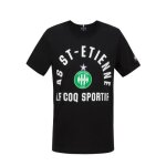 Maillot enfant - coq sportif - as saint - etienne n1 - noir - 14 ans - 100% coton