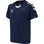 Maillot enfant - hummel - hmlcore xk - bleu marine - manches courtes - technologie beecool