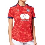 Ol maillot extrieur rouge femme adidas 2021 / 2022