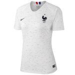 Maillot femme - nike - france away 2018 - manches courtes - respirant - col en v