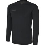 Maillot de football - hummel - first performance hml - manches longues - respirant - noir