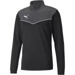 Maillot de football manches longues 1 / 4 zip - puma - indrise - polyester - homme - noir Maillot de football manches longues 1 / 4 zip - puma - indrise - polyester - homme - noir