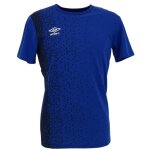 Maillot de football match training h maillot - umbro - bleu moyen - homme - manches courtes - respirant ...