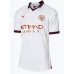 Maillot de football - puma - mcfc away jsy rep - manches courtes - 100% polyester - blanc
