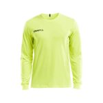 Maillot de gardien de football manches longues craft squad - jaune fluo - respirant