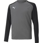 Maillot gardien manches longues enfant puma team pacer - gris / noir / blanc - 14 ans
