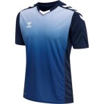 Maillot homme hummel core xk sublimation - bleu - manches courtes - respirant
