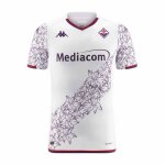 Maillot kombat pro away acf fiorentina 23 / 24 pour homme - blanc - manches courtes - impermable - respirant ...