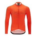 Maillot manches longues silvini valfuro - homme - v�lo sur route - orange - ruby