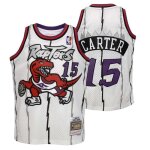 Maillot nba vince carter toronto raptors 1998 - 99 mitchell & ness hardwood classic blanc pour bébé - ... Maillot nba vince carter toronto raptors 1998 - 99 mitchell & ness hardwood classic blanc pour bébé - ...