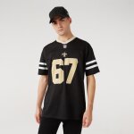 Maillot new era des new orleans saints noir nfl logo
