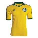 Maillot - adidas - palmeiras iii - centenaire - jaune et vert - manches courtes - respirant