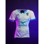 Maillot rugby montpellier hérault rugby extérieur 2023 / 2024 adulte - le coq sportif Maillot rugby montpellier hérault rugby extérieur 2023 / 2024 adulte - le coq sportif