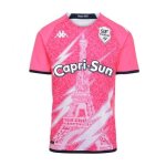 Maillot rugby stade franais paris domicile 2022 / 2023 - kappa - homme - manches courtes - rose