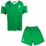 Maillot + short enfant - as saint etienne - minikit officiel - vert - manches courtes - football Maillot + short enfant - as saint etienne - minikit officiel - vert - manches courtes - football