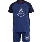 Ensemble maillot + short - fff - equipe de france - bleu - enfant - manches courtes Ensemble maillot + short - fff - equipe de france - bleu - enfant - manches courtes