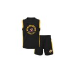 Maillot et short nba - outerstuff - los angeles lakers - noir - enfant - taille 7 ans Maillot et short nba - outerstuff - los angeles lakers - noir - enfant - taille 7 ans