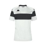 Maillot de sport homme kappa dareto - blanc / noir - taille 2xl
