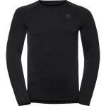 Maillot de sport homme - odlo - performance warm ec - manches longues - noir / gris - respirant