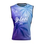 Select maillot tank top beach handball light blue