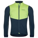 Maillot de vlo manches longues kilpi moveto - bleu fonc - homme - cycle - respirant