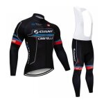 Maillot de v�lo route manches longues homme + pantalon � bretelle v�lo route gel ensemble de vetement ...