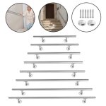Main courante en acier inoxydable liliin - rampe descalier 42x60cm - usage intrieur et extrieur