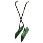 Mains ramasse - feuilles vertnoir