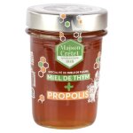 Maison crtet - miel de thym et propolis 250g - prparation de 1 pot de 250g