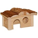 Maison pour petit rongeur - kerbl - nature - 20 x 14 x 12 cm - kerbl