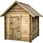 Maisonnette en bois sophie - 120 x 120 x 159 cm